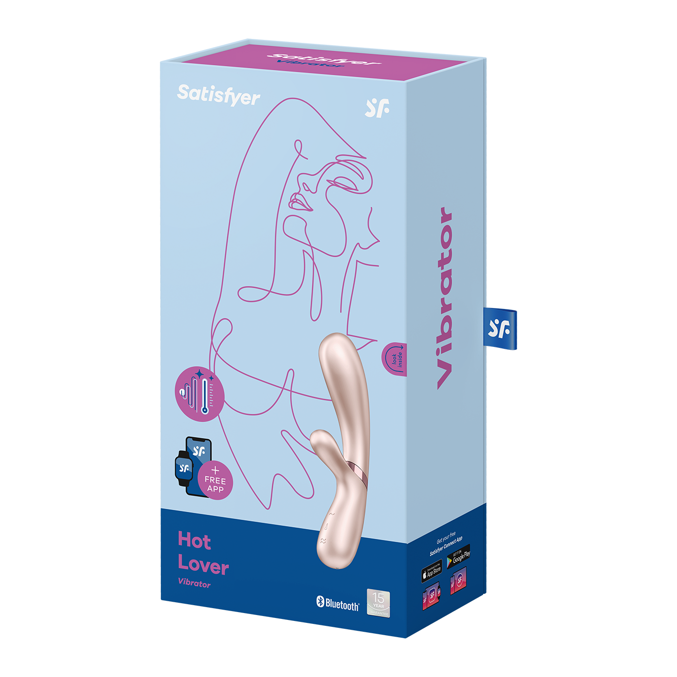 Hot Lover Connect App Rabbit Vibrator