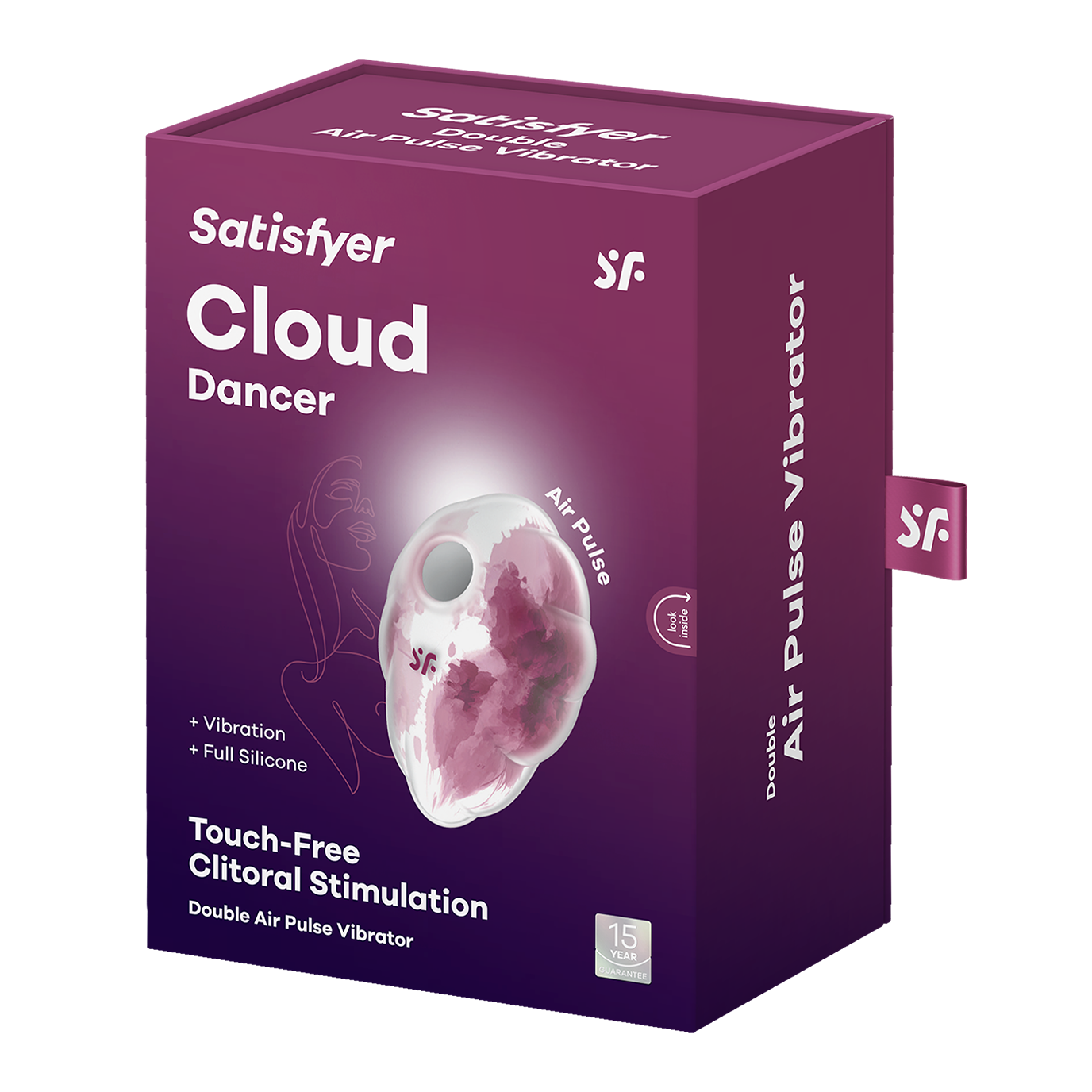 Cloud Dancer Double Air Pulse Vibrator