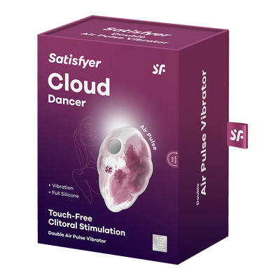 Cloud Dancer Double Air Pulse Vibrator